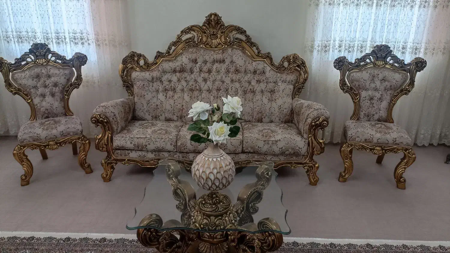 مبل کلاسیک|مبلمان خانگی و میز عسلی|سلماس, |دیوار