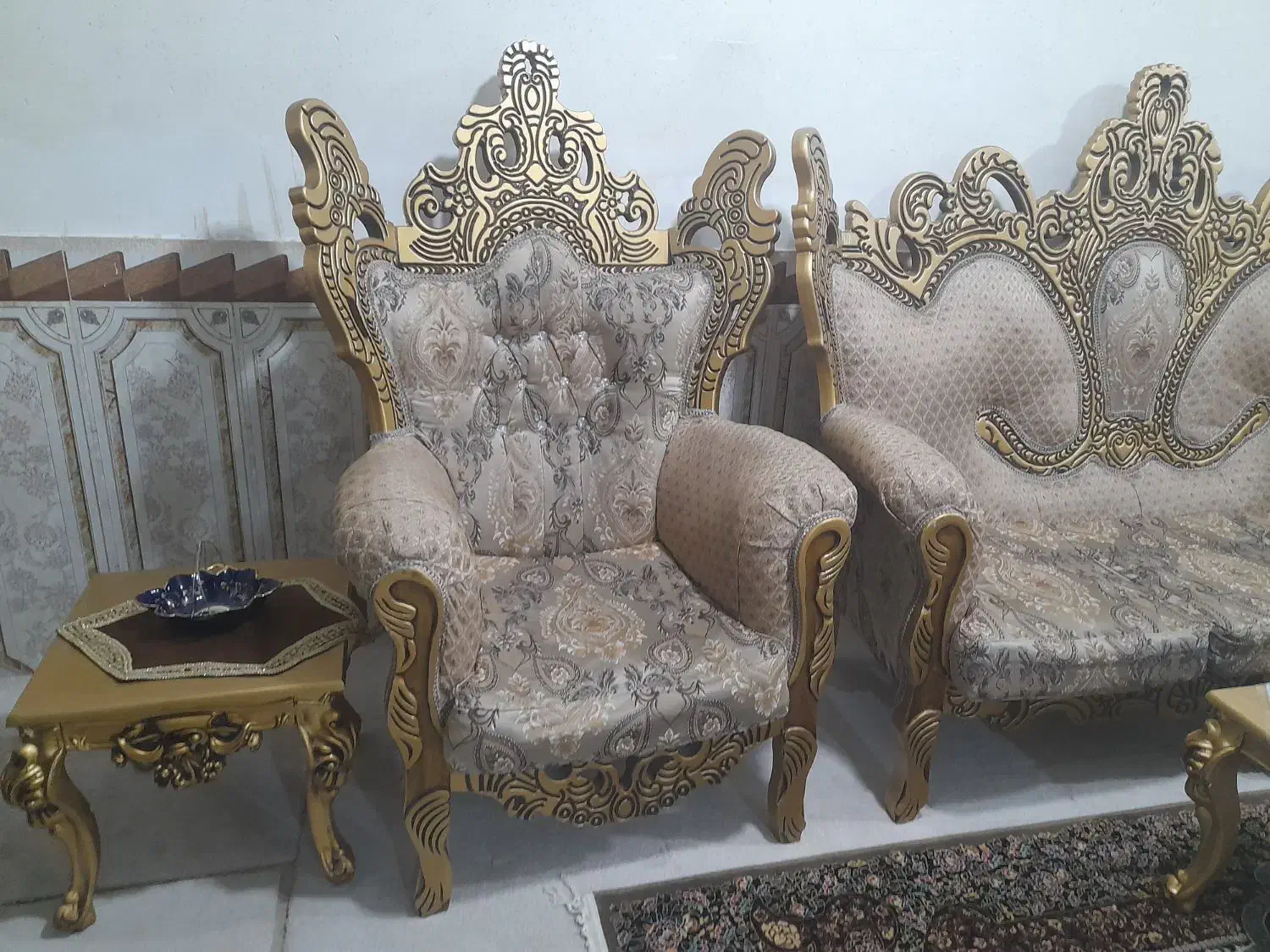 مبل سلطنتی|مبلمان خانگی و میز عسلی|خرمشهر, |دیوار