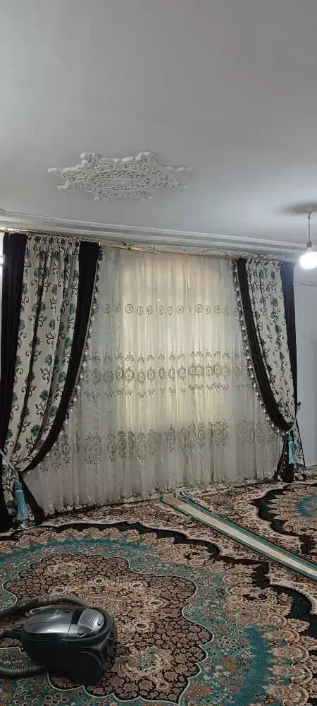 پرده تمیز|پرده، رانر، رومیزی|قرچک, باقرآباد|دیوار