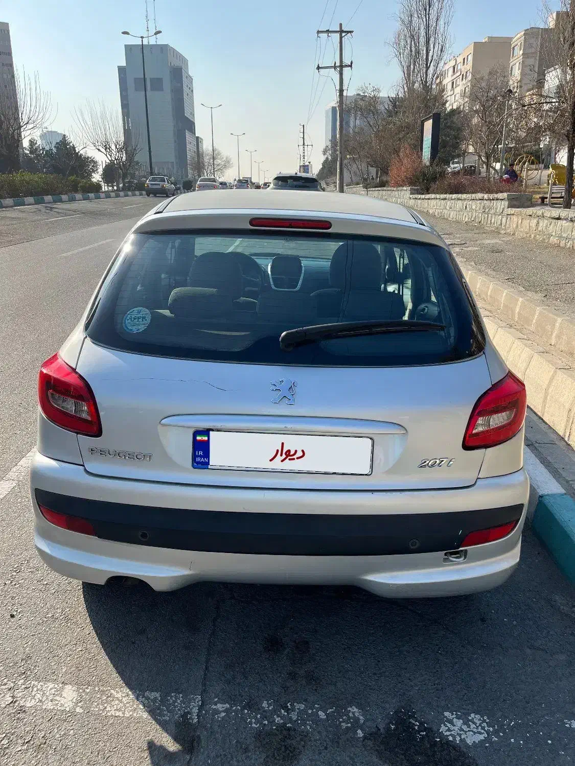 207 مدل ۹۷|خودرو سواری و وانت|تهران, درختی|دیوار