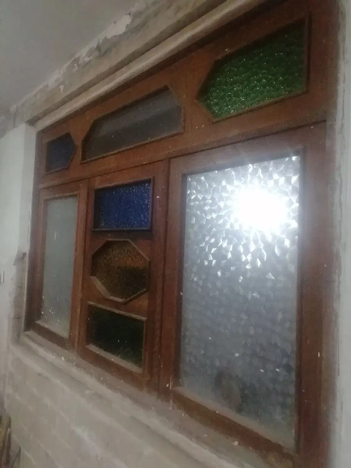 پنجره طرح قدیم|مصالح و تجهیزات ساختمان|سنگر, |دیوار