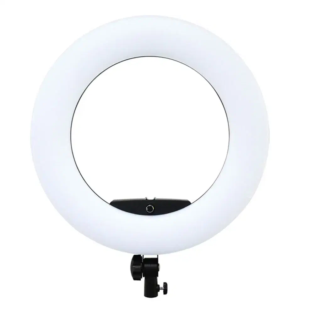 رینگ لایت نایس فوتو+پایه +میکروفون|دوربین عکاسی و فیلم‌برداری|بم, |دیوار