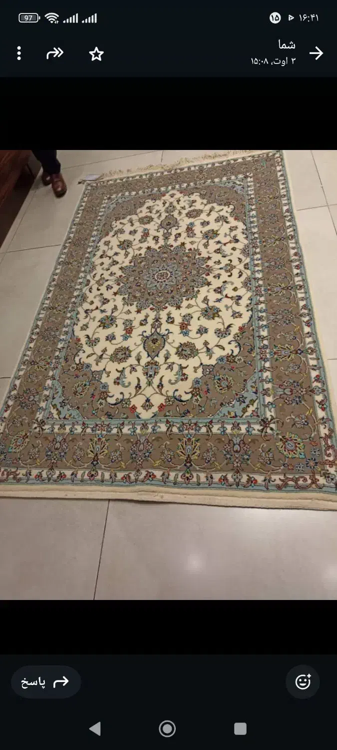 ۳تخته فرش۹ متری دستبافت+ ۲تخته فرش۴ متری دستبافت|فرش|تهران, سلسبیل جنوبی|دیوار