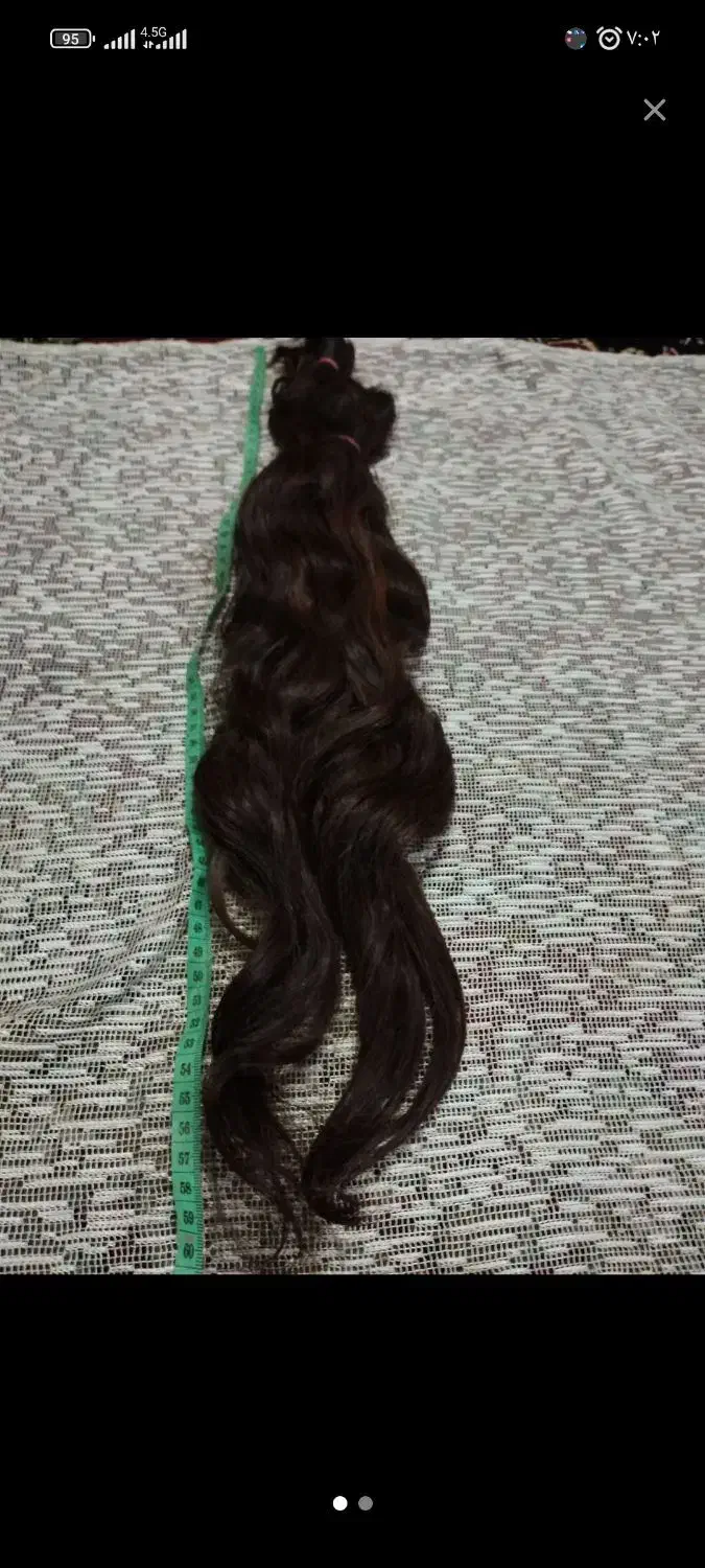 موهای بور خام رنگی ۶۰ سانتی|آرایشی، بهداشتی، درمانی|بندرعباس, |دیوار