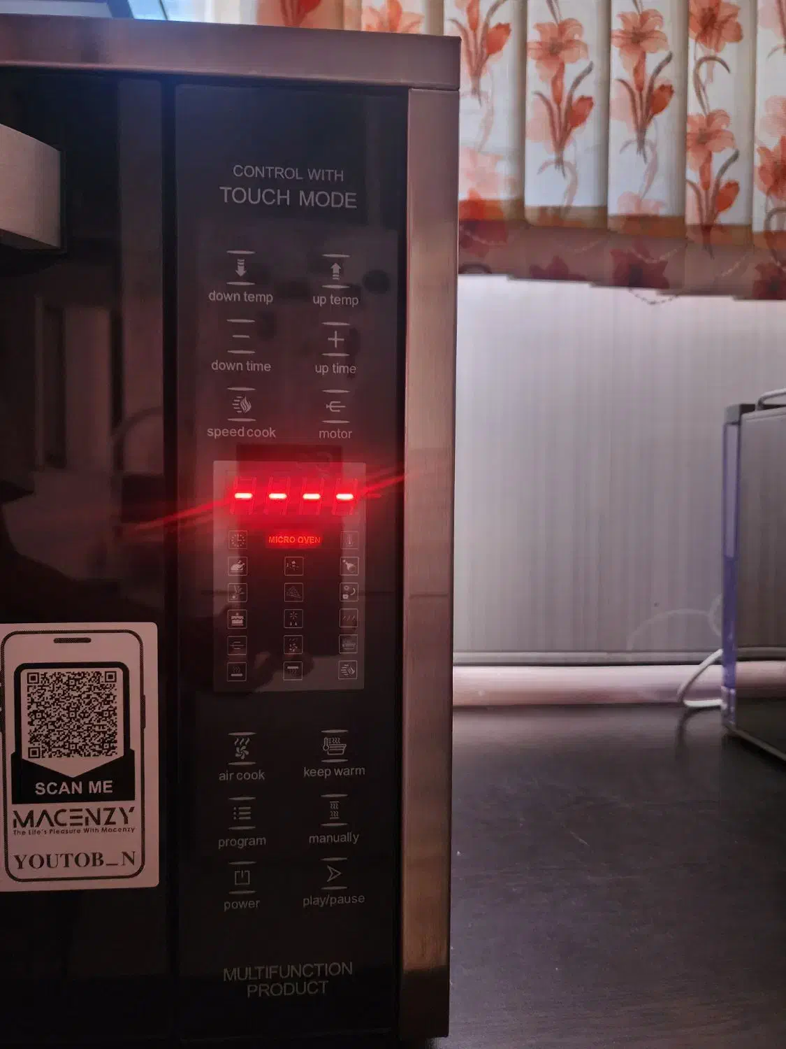 ماکروآون ۵۵ لیتری مکنزی مدل YOUTOB (فر رومیزی)|اجاق گاز و لوازم برقی پخت‌وپز|شاهین‌شهر, خانه کارگر|دیوار