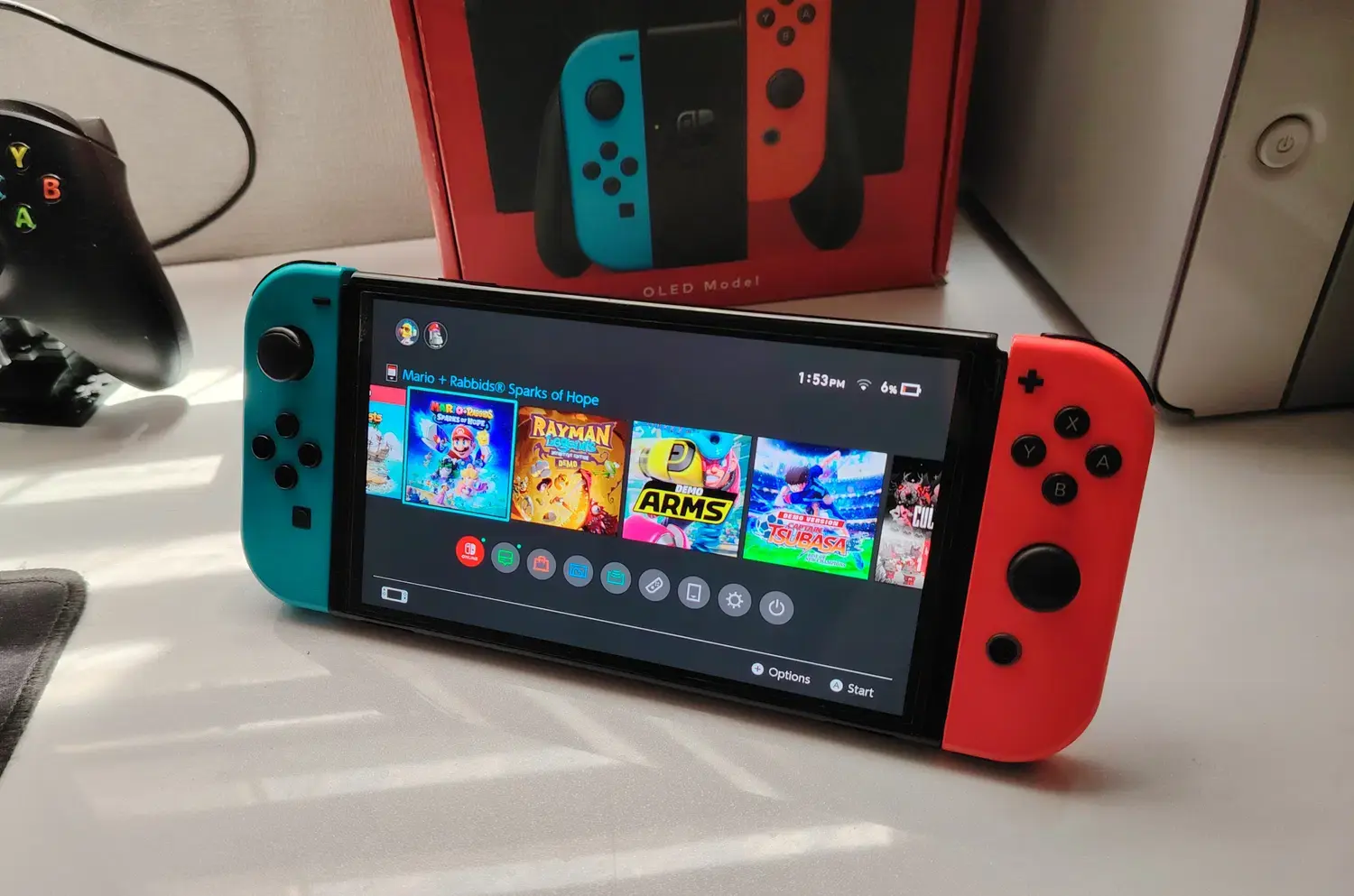 Nintendo switch OLED|کنسول، بازی ویدئویی و آنلاین|تهران, چهارصد دستگاه|دیوار