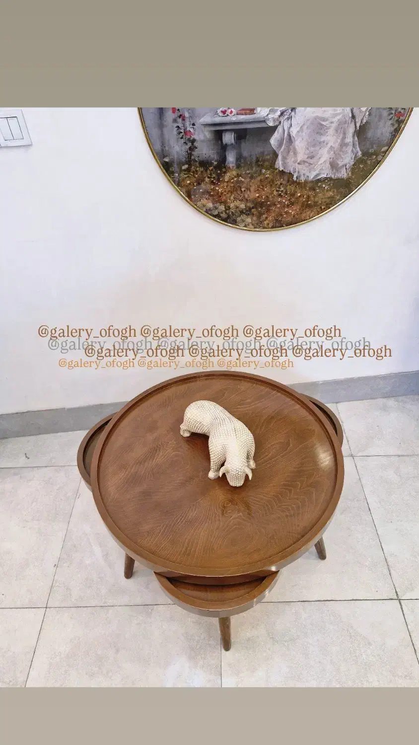 جلو مبلی و3عدد عسلی لبه دار کد 103|مبلمان خانگی و میز عسلی|رشت, استقامت ۱|دیوار