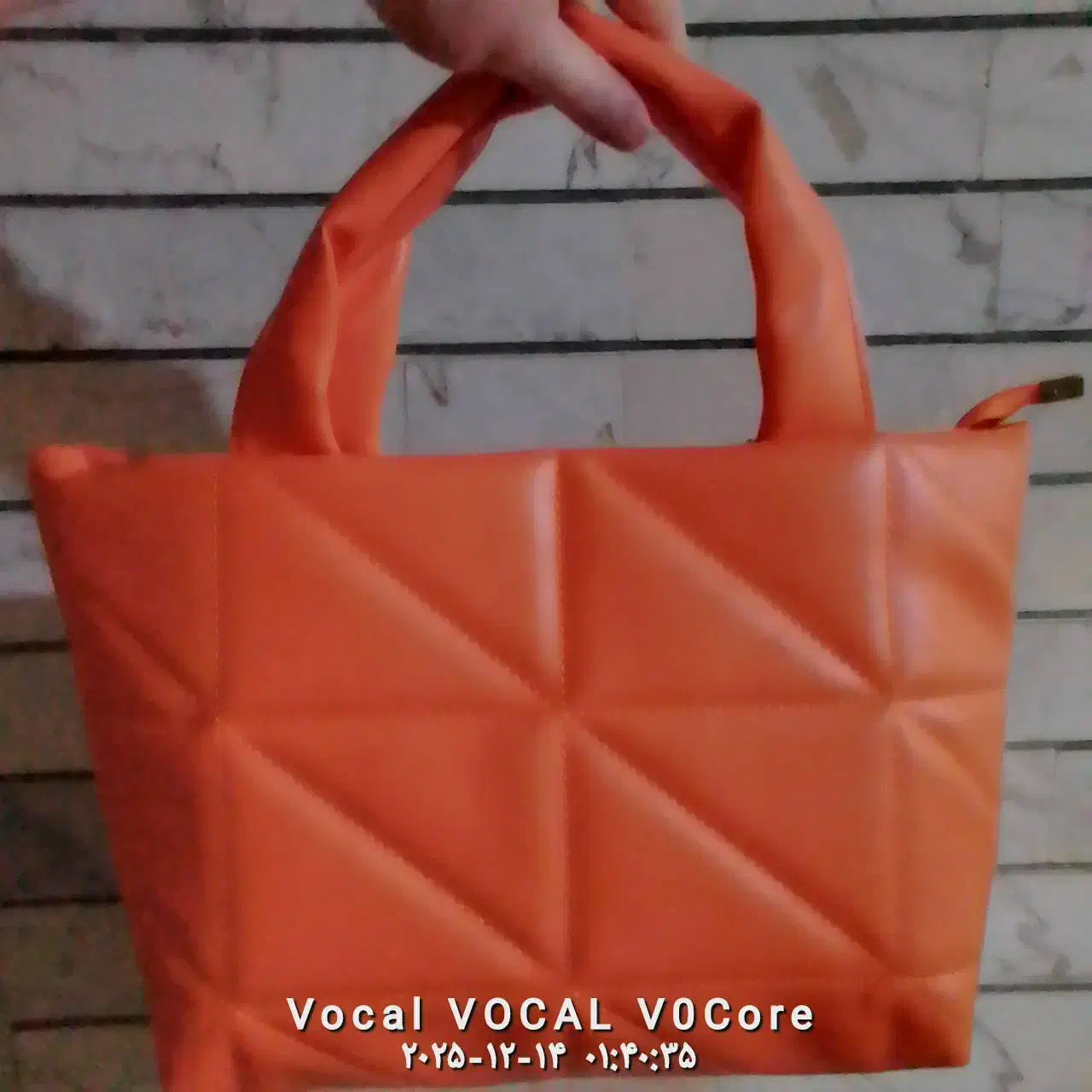 کیف چرم نارنجی رنگ|کیف، کفش، کمربند|تربتحیدریه, پائین ولایت|دیوار