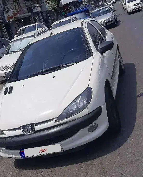 ۲۰۶ تیپ۲ ۸۹|خودرو سواری و وانت|فومن, |دیوار