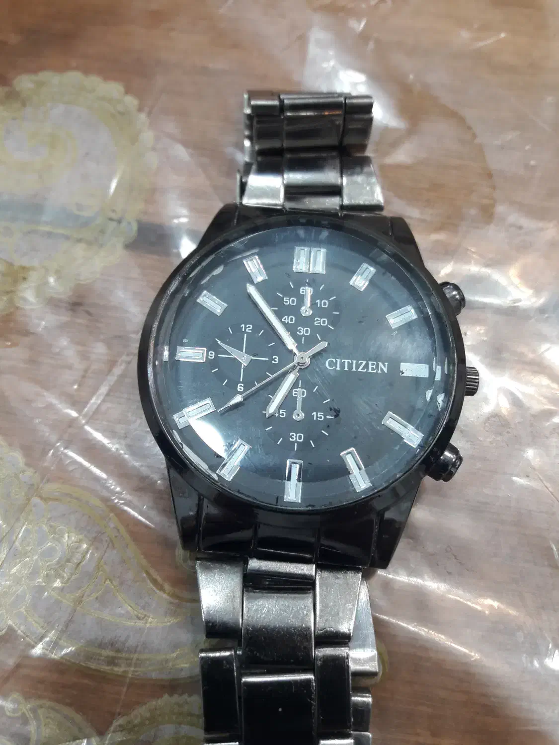 ساعت سیتیزن صفحه مشکی|ساعت|رشت, پل تالشان|دیوار