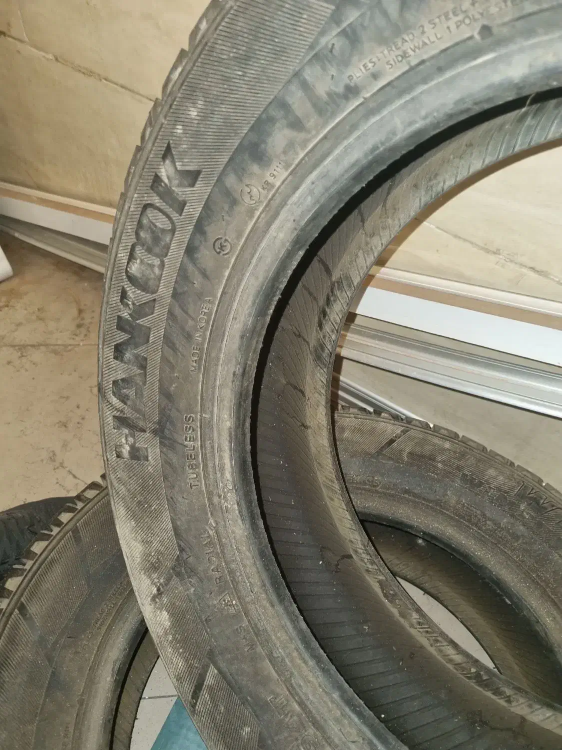 لاستیک یخ شکن hankok هانکوک|قطعات یدکی و لوازم جانبی|اسلام‌شهر, شهرک مفیدی|دیوار