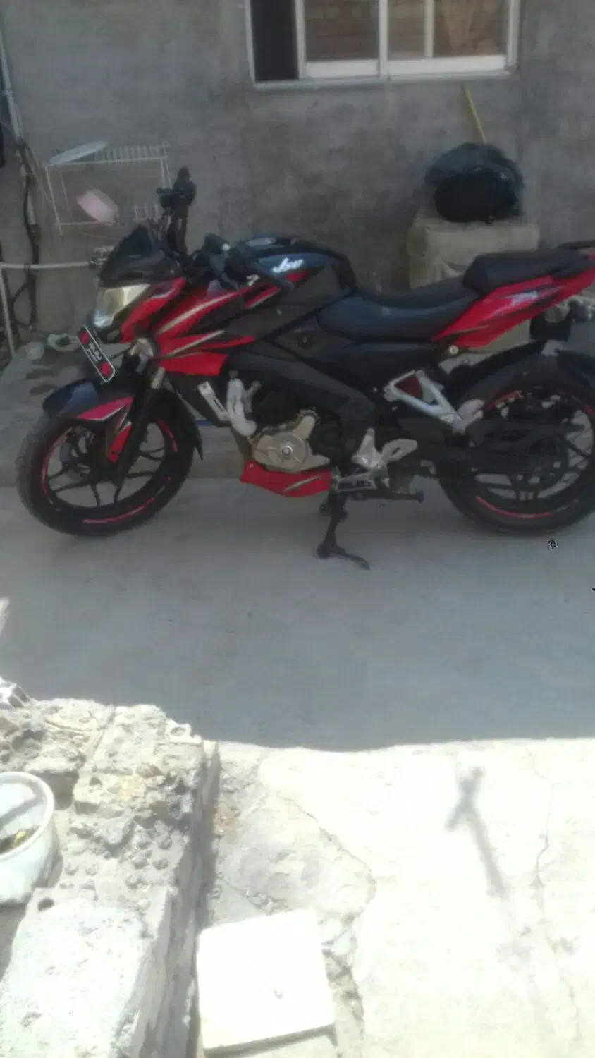 ان اس 200 ns پلاک ملی مدارک کامل|موتورسیکلت|آق قلا, |دیوار