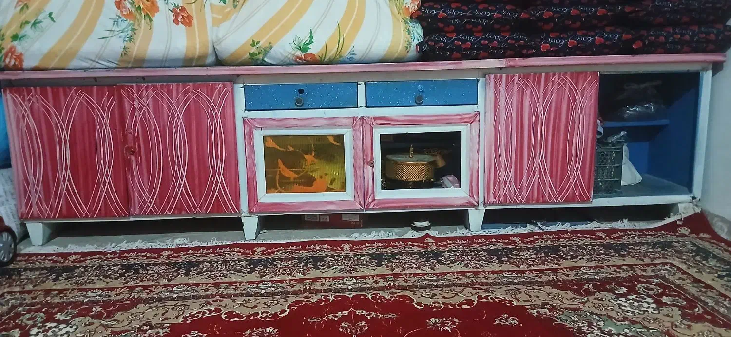 کمد فلزی زیر رختخواب ۳ متری|جاکفشی، کمد، دراور|رودشت (چهارمحال و بختیاری), |دیوار