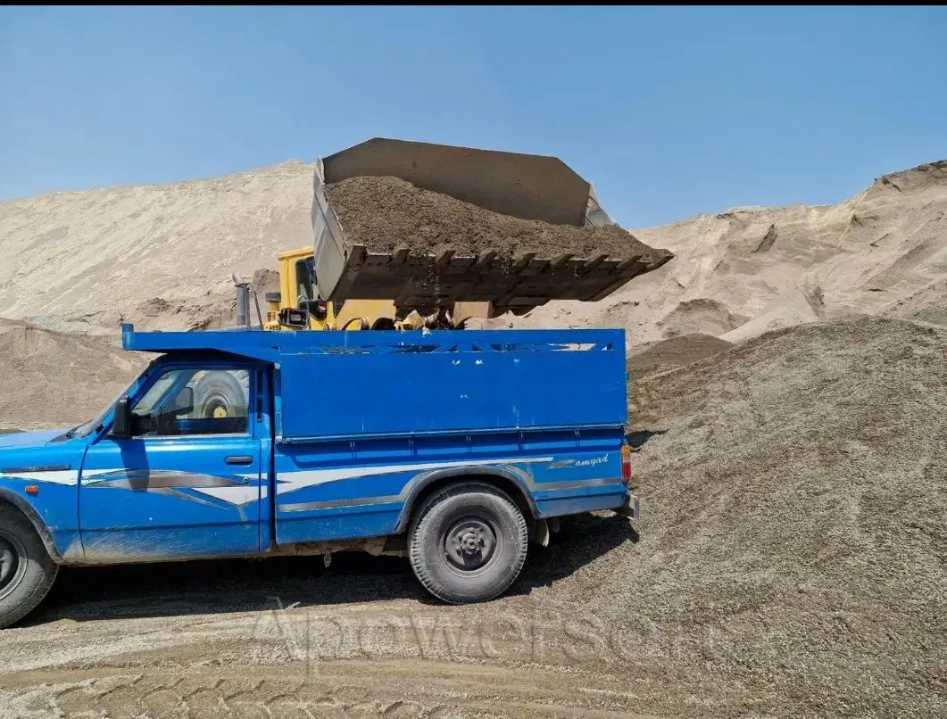 ارسال شن و ماسه گراویه نیسانی قیمت تعاونی|مصالح و تجهیزات ساختمان|مشهد, طلاب|دیوار