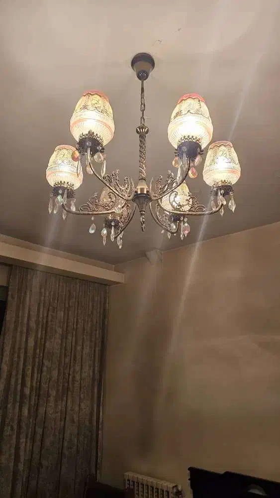 لوستر برنز|لوستر و چراغ آویز|تهران, اقدسیه|دیوار