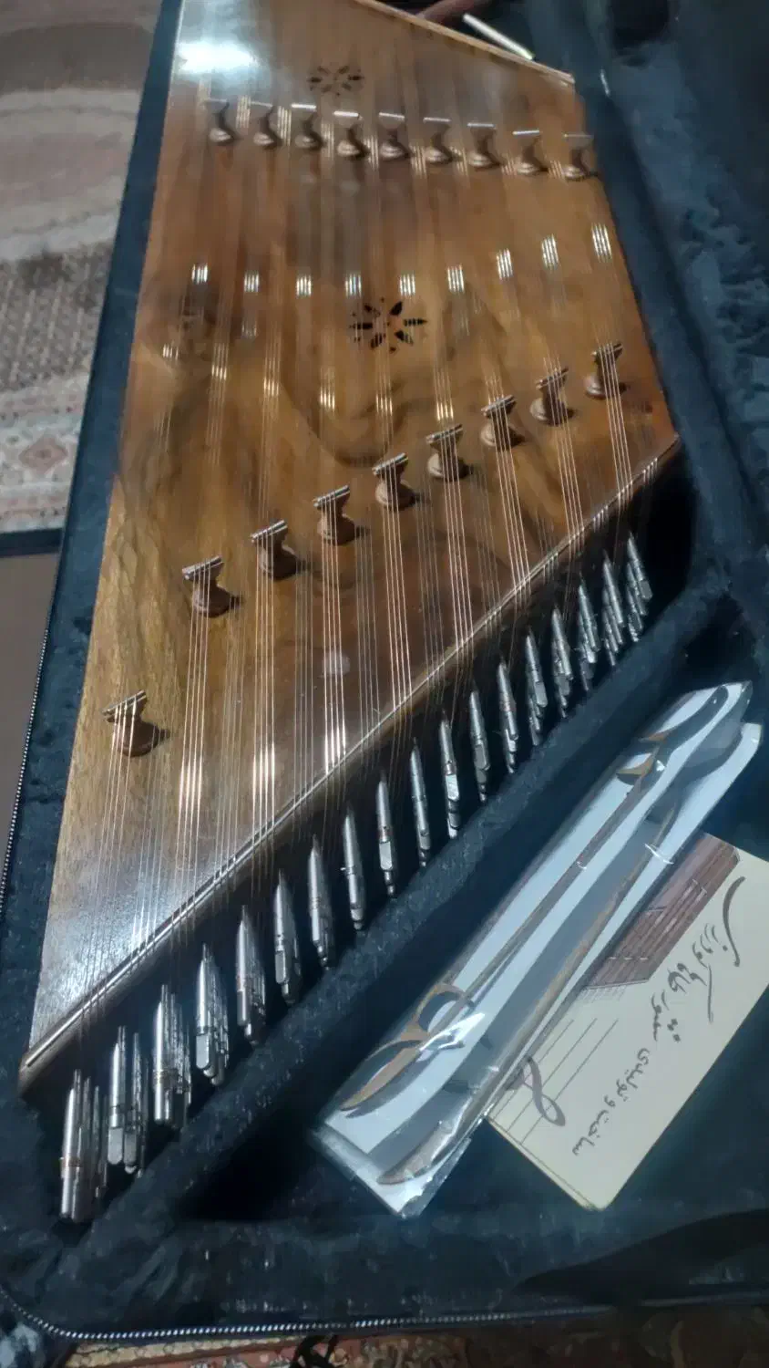 سنتورهای سه مهر چوب تمام گردو وتک مهر|سازهای سنتی|تهران, جمهوری|دیوار