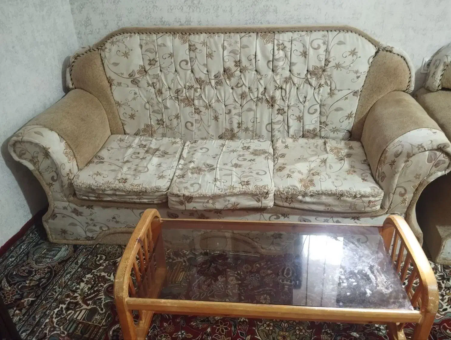 مبل هفت نفر تر تمیز در حدنو|مبلمان خانگی و میز عسلی|تایباد, |دیوار