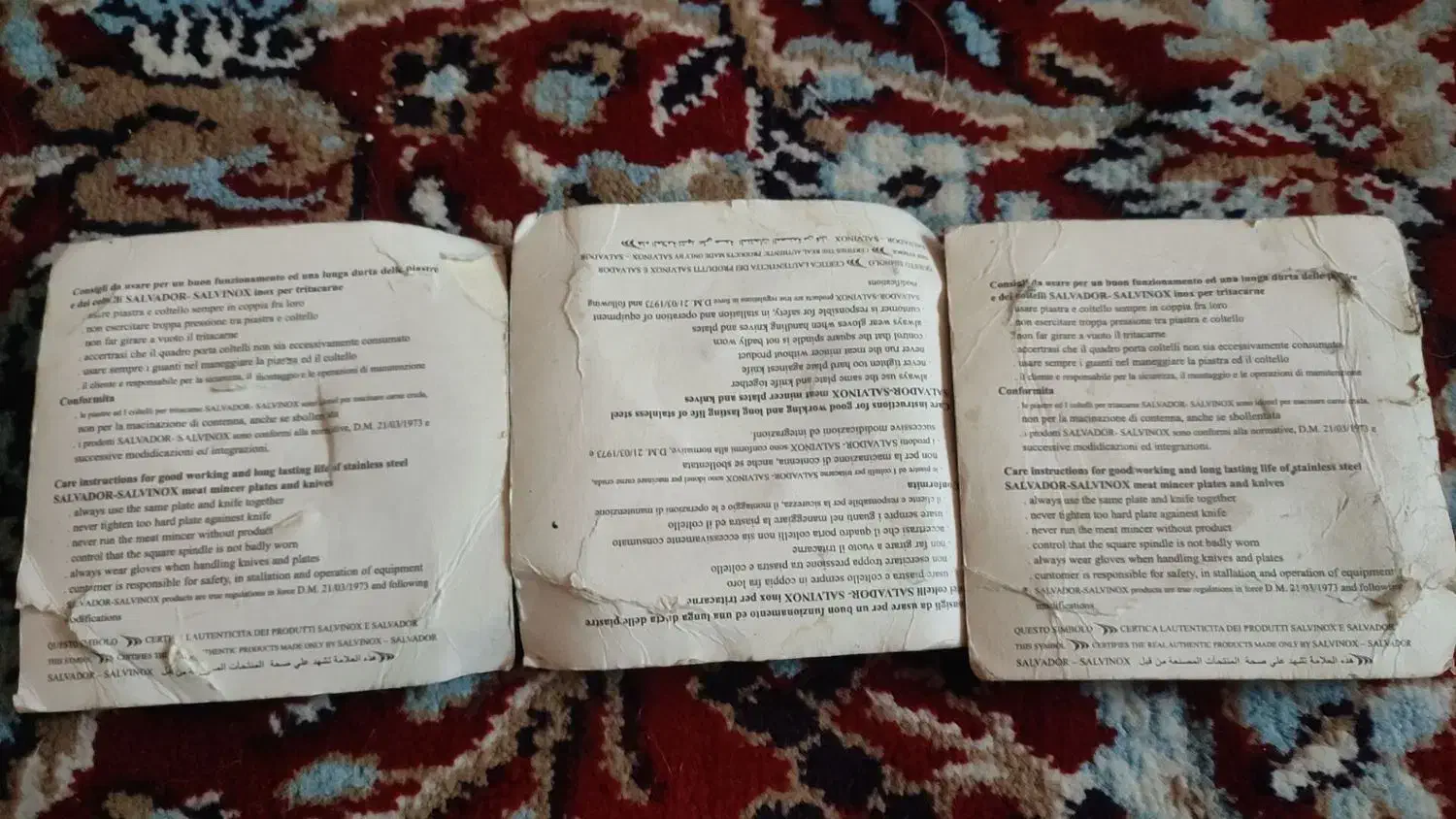 تیغه و پنجره چرخ گوشت32|اجاق گاز و لوازم برقی پختوپز|اردبیل, |دیوار