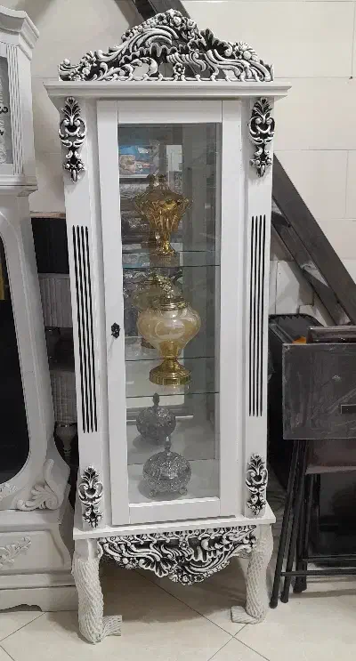 بوفه سفید|بوفه، ویترین، کنسول|خلخال, |دیوار