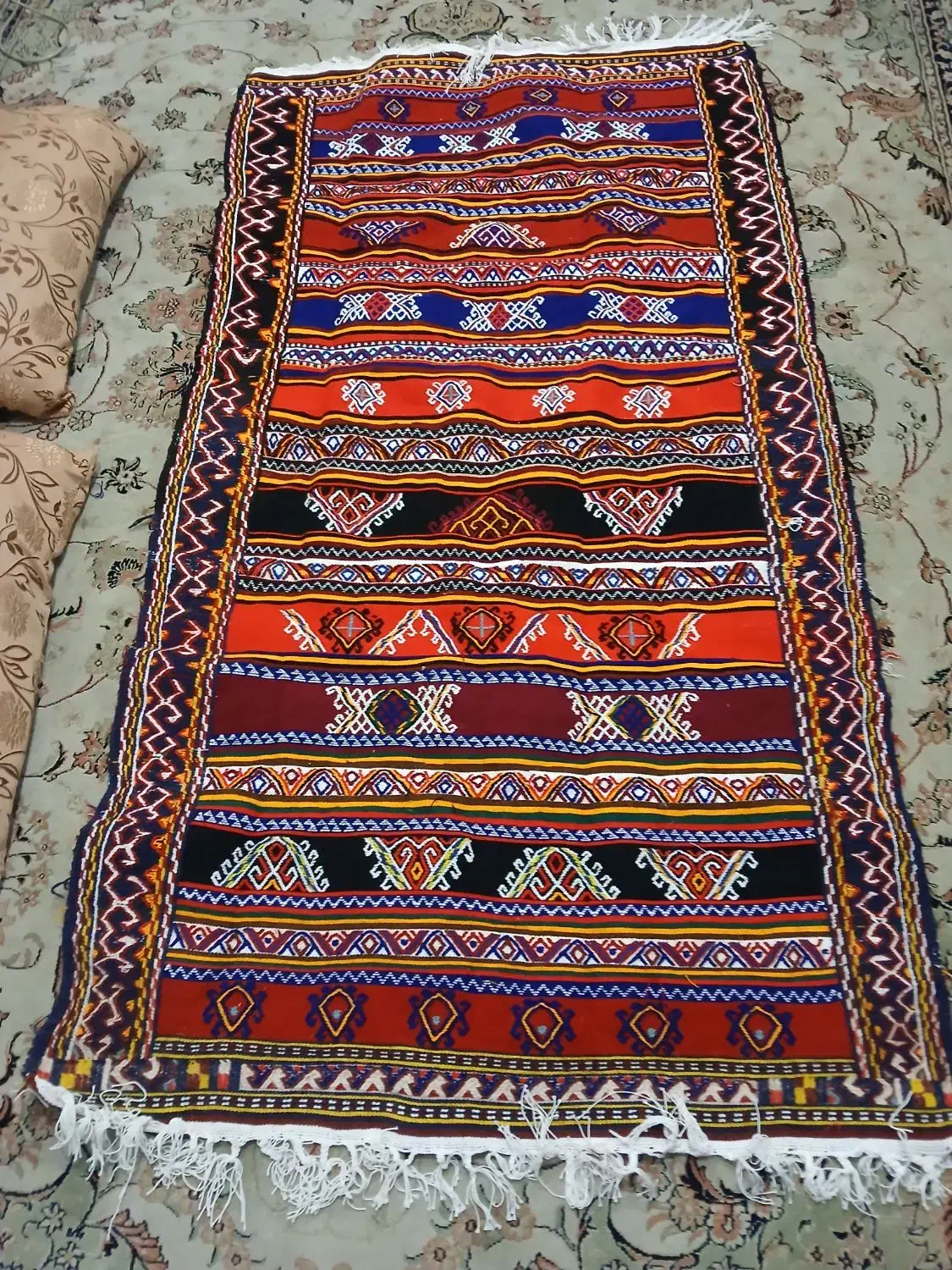 گلیم دستبافت|گلیم، جاجیم، گبه|مشهد, نظام دوست|دیوار