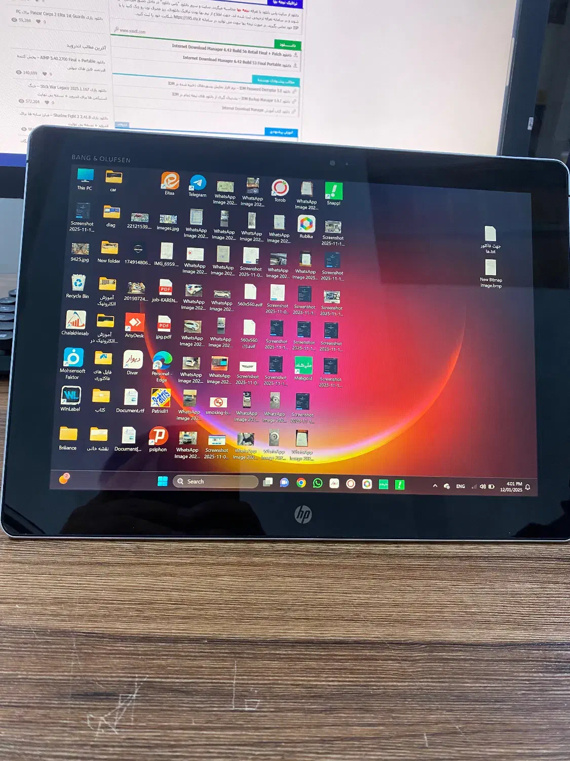 تبلت ویندوز تاچ اچ پی elite x2|رایانه همراه|تهران, امام حسین|دیوار