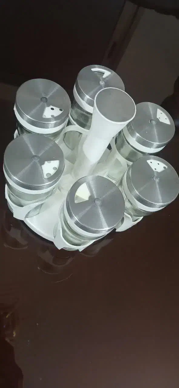 جا ادویه چرخشی|ظروف نگهدارنده، پلاستیکی، یکبارمصرف|اصفهان, مارچین|دیوار