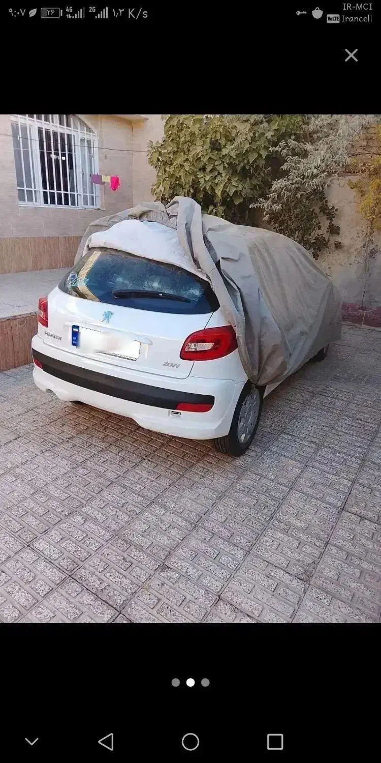 پژو 207 سقف فلزی خشک|خودرو سواری و وانت|خوی, |دیوار