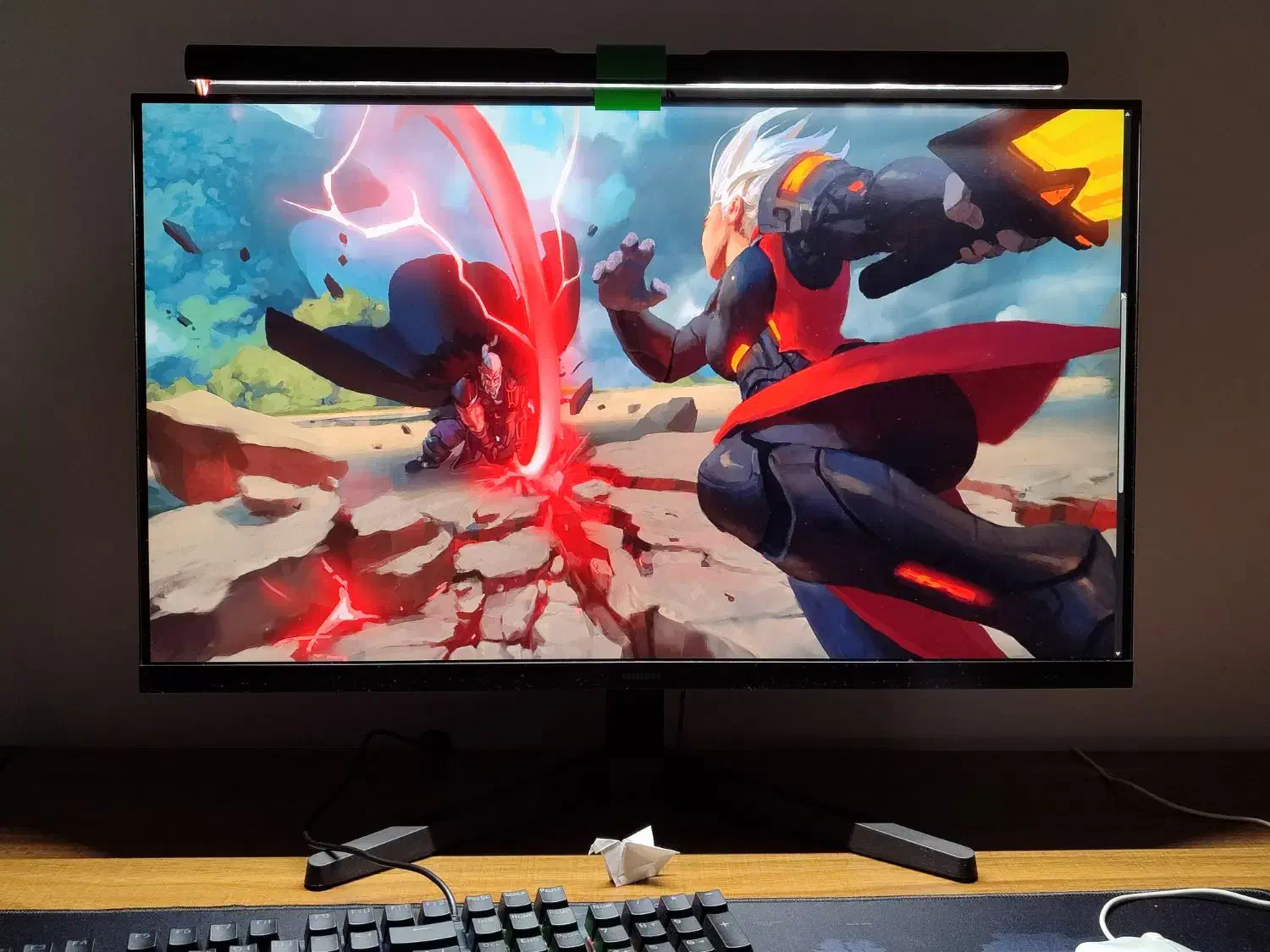 مانیتور سامسونگ 27 اینچ|قطعات و لوازم جانبی رایانه|قم, بنیاد|دیوار