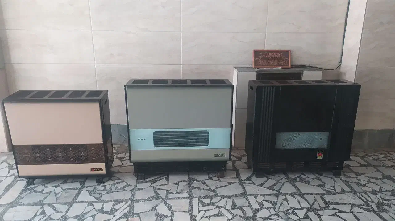 سه عدد بخاری|بخاری، هیتر، شومینه|بندر انزلی, معلم|دیوار