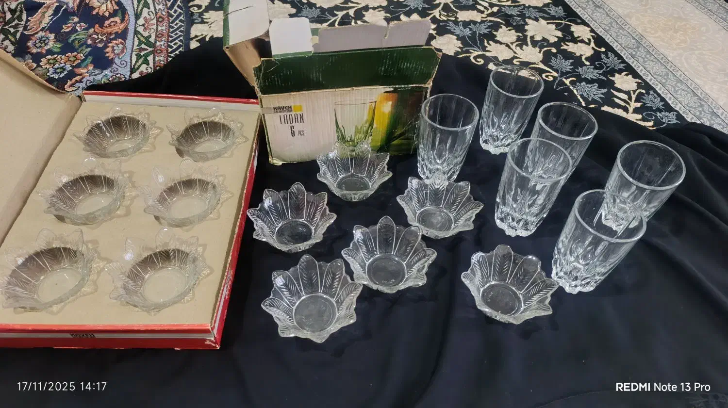 لیوان و سالاد خوری|ظروف سرو و پذیرایی|گرمسار, |دیوار