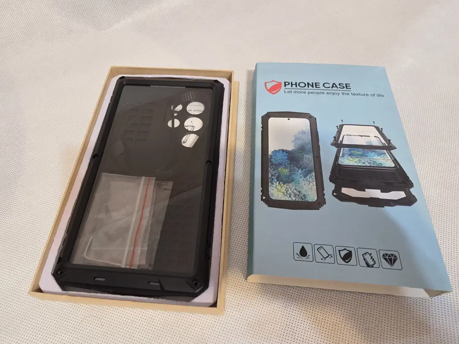 قاب ضد آب و ضد ضربه سامسونگ s24 ultra|لوازم جانبی موبایل و تبلت|تبریز, |دیوار