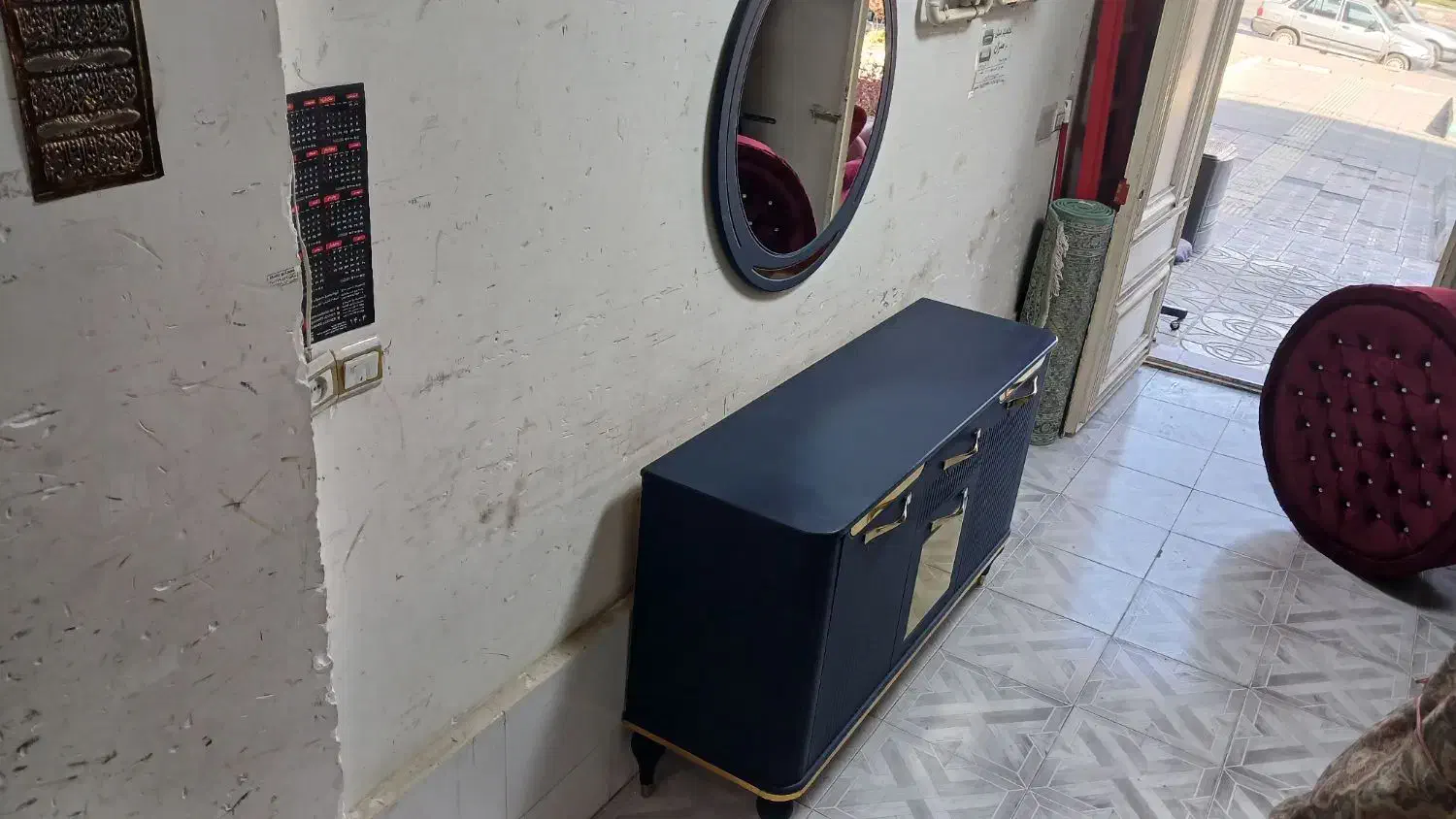 آینه وکنسول نو|بوفه، ویترین، کنسول|سنندج, |دیوار