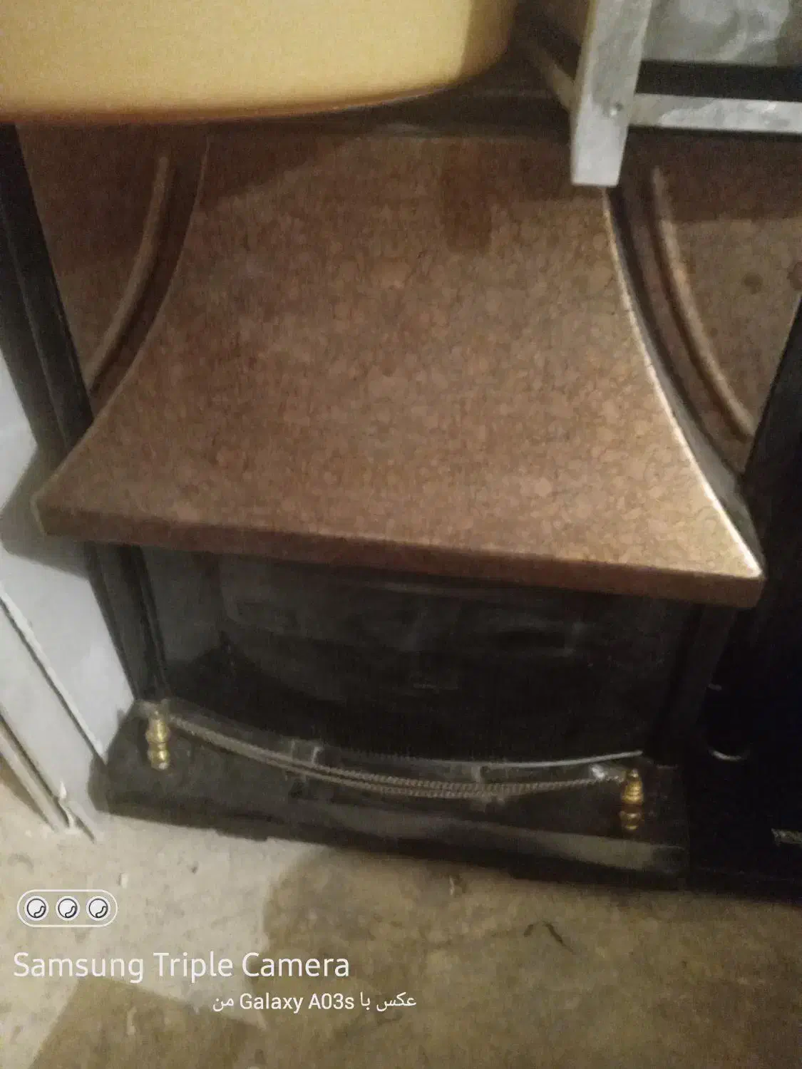 بخاری طرح شومینه|بخاری، هیتر، شومینه|محمدیه-قزوین, |دیوار