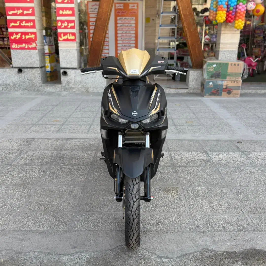 لاکی ۱۸۵ موشک زمینی sym رنگ گلد|موتورسیکلت|شیراز, عادل آباد|دیوار