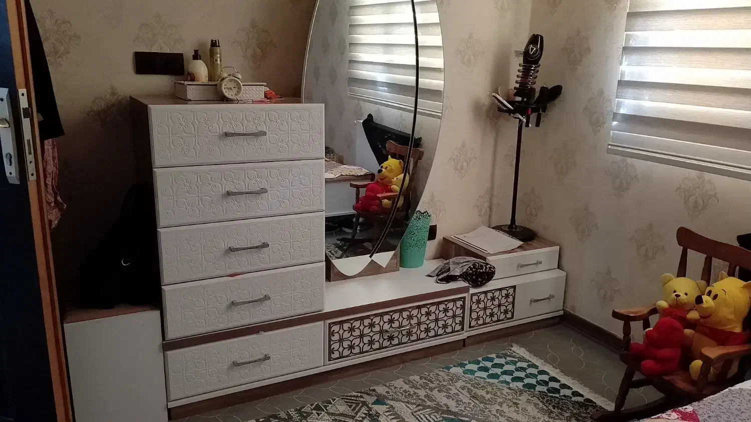 تخت خواب ۲ نفره|تخت و سرویس خواب|زاهدان, |دیوار