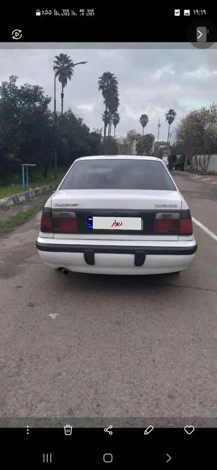 دوو ریسر|خودرو سواری و وانت|رشت, لاکان|دیوار