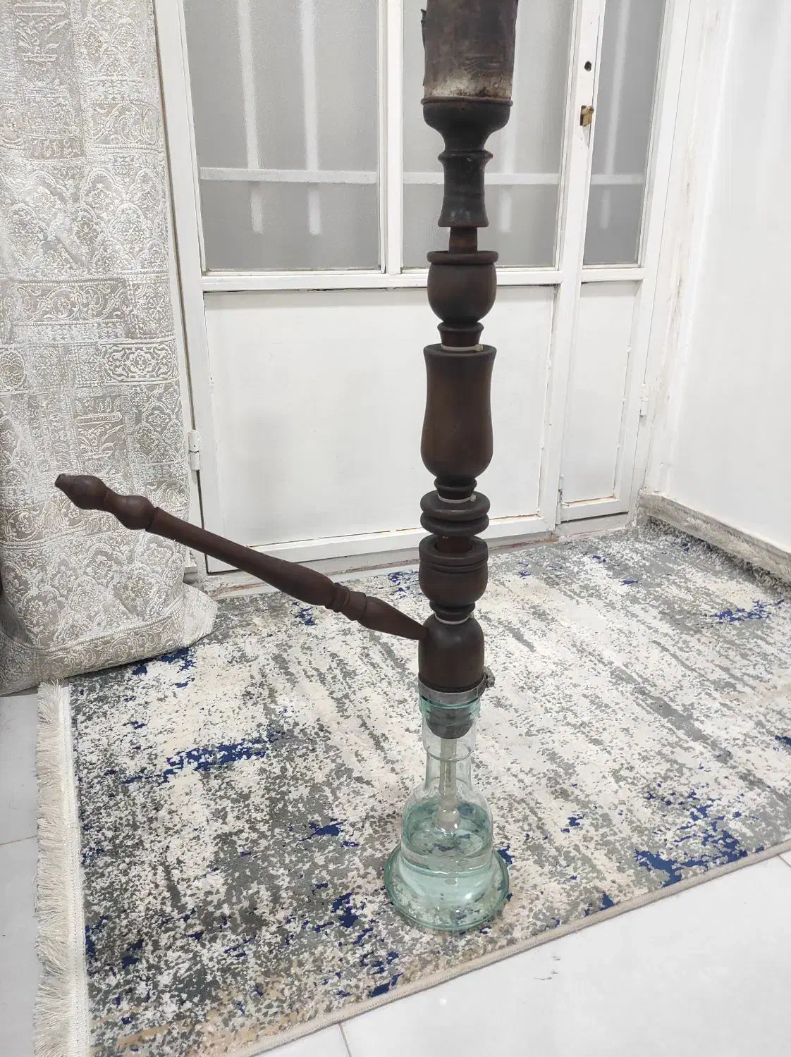 قلیون چوب سرخ گلدانی|کلکسیون و سرگرمی|پاکدشت, پاکدشت (مامازند)|دیوار