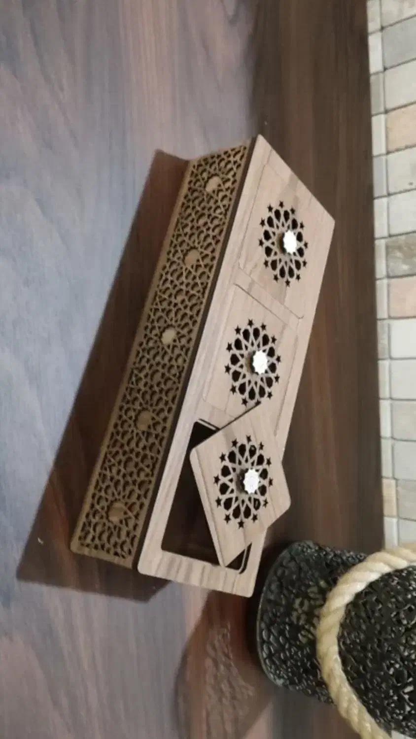 تیبگ چوبی|ظروف سرو و پذیرایی|اصفهان, جلالیه|دیوار