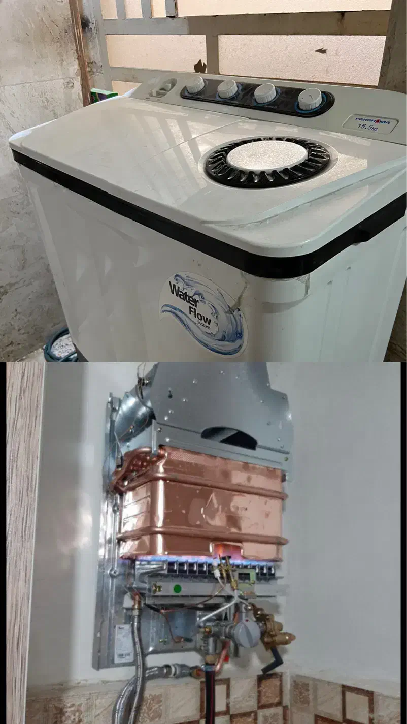 تعمیرات نصب سرویس ابگرمکن و لباسشویی|خدمات پیشه و مهارت|اهواز, کمپلو جنوبی|دیوار