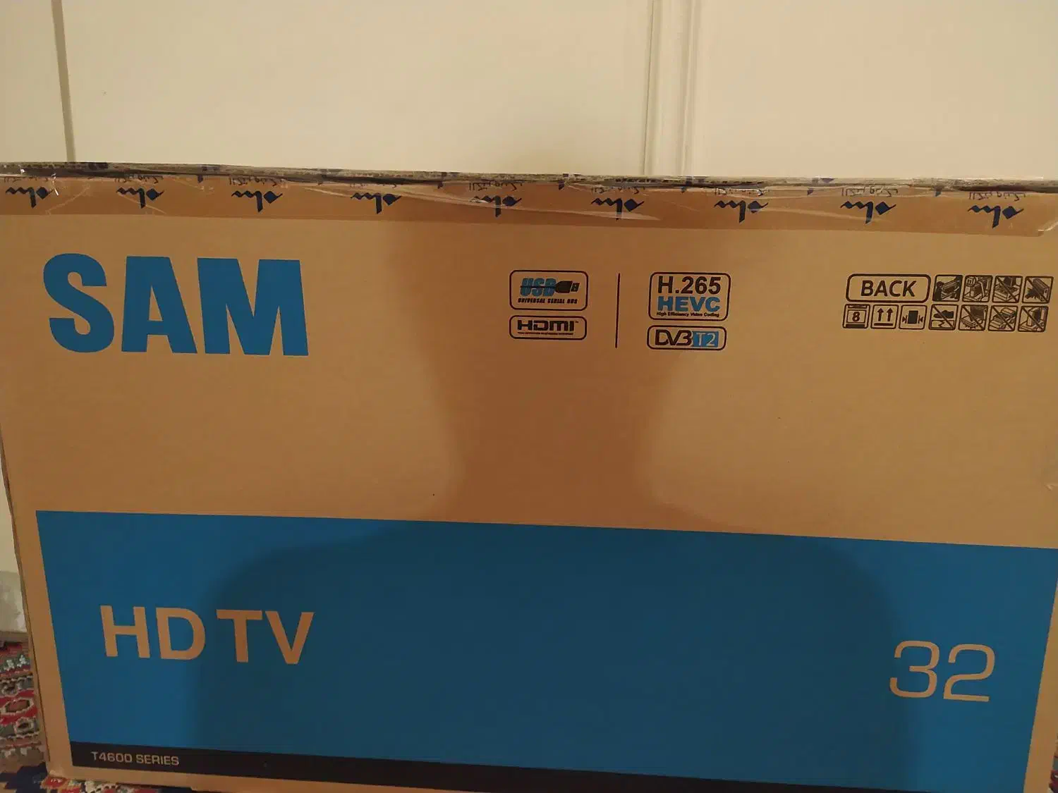 تلویزیون|تلویزیون و پروژکتور|فین, |دیوار