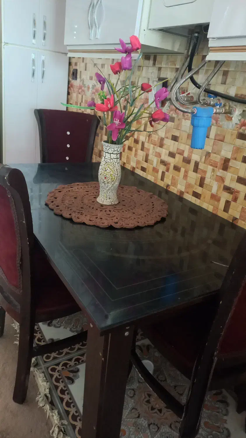 میز نهار خوری ۶نفره بدون صندلی|میز و صندلی غذاخوری|زرند, |دیوار