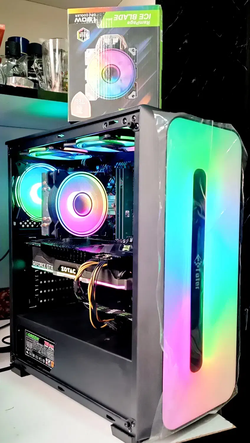 کیس فوق حرفه ای بازی طراحی ۱۲ هسته ای GTX1080ti|رایانه رومیزی|تهران, دریان‌نو|دیوار