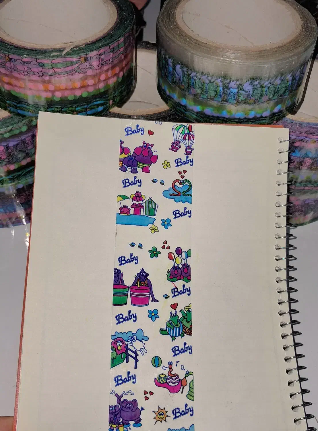 چسب پهن فانتزی|لوازم التحریر|رباط‌کریم, رباط‌کریم|دیوار