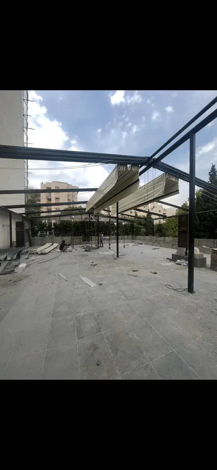 سقف متحرک برقی مناسب فضای بازورستوران|مصالح و تجهیزات ساختمان|تهران, حکمت|دیوار