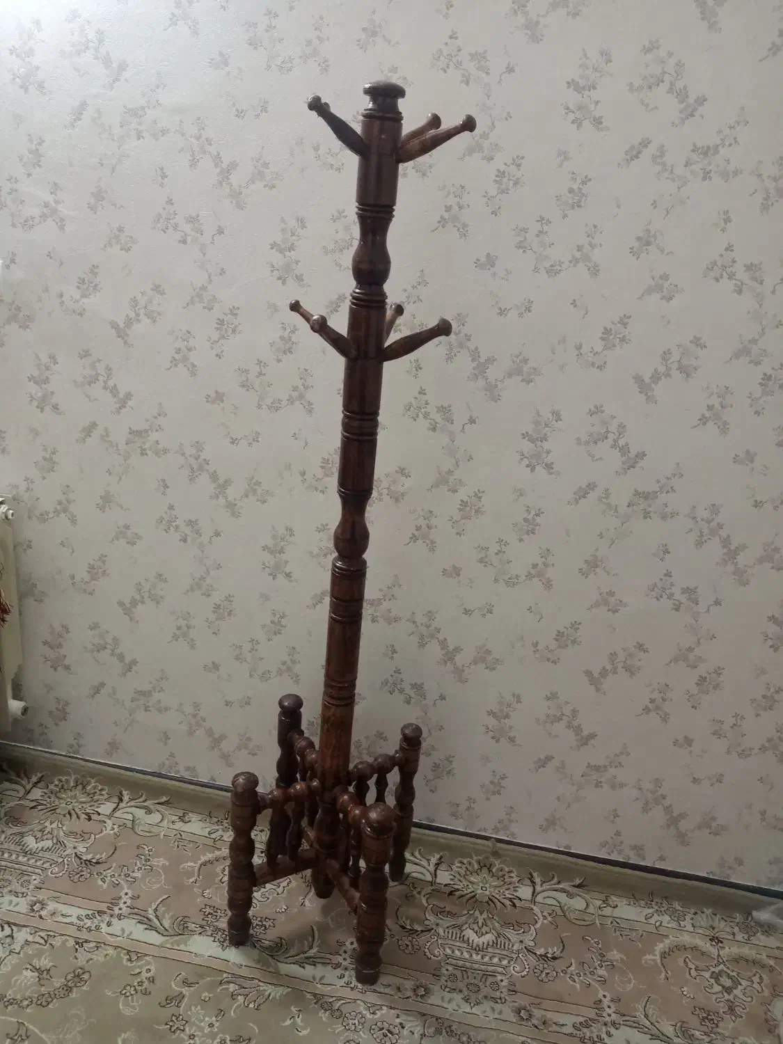 چوب رختی چوبی|بندرخت و رخت‌آویز|سهند, |دیوار