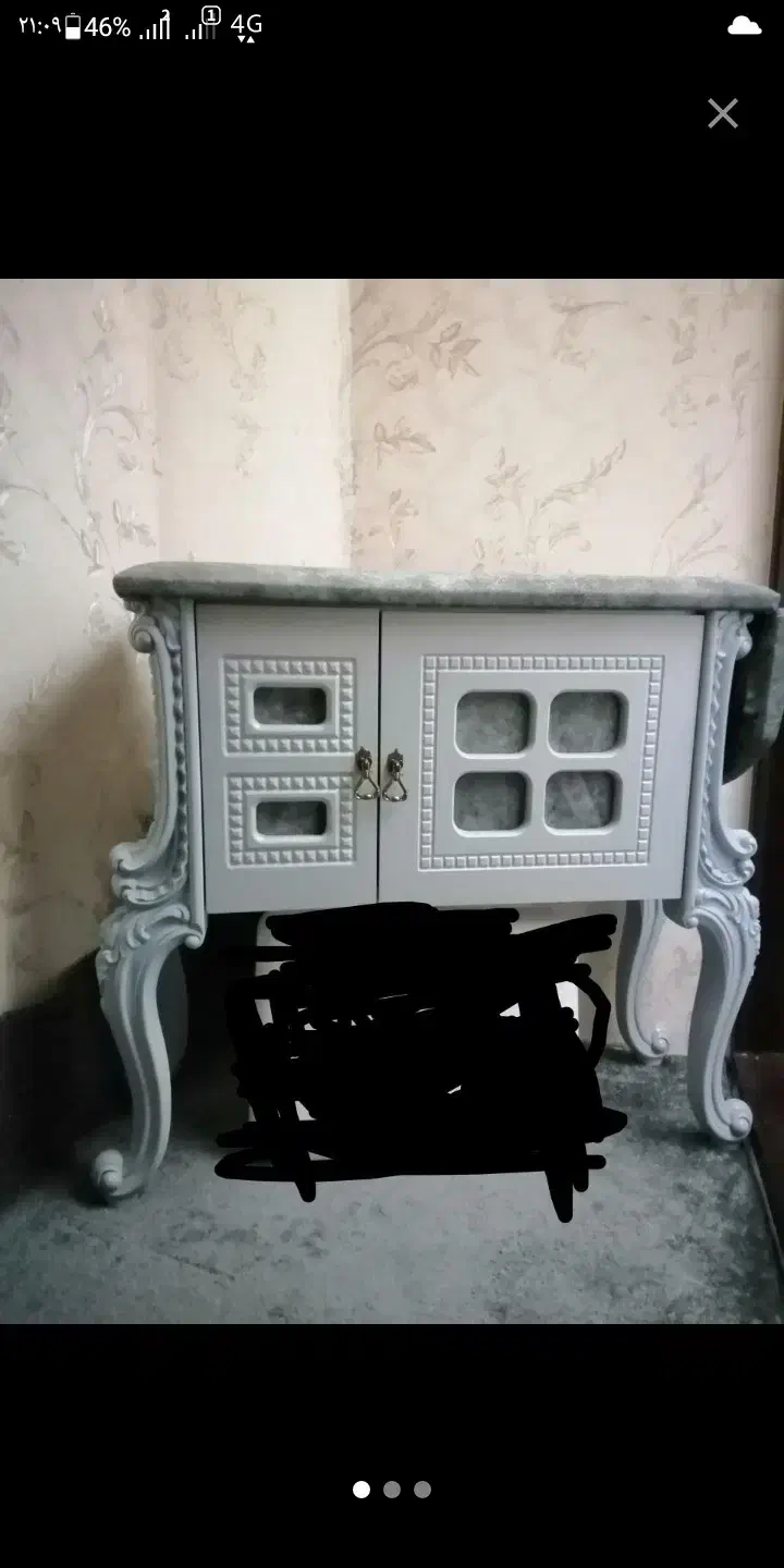 میز اتو و چرخ خیاطی طرح سلطنتی|اتو و لوازم اتو|چناران, |دیوار