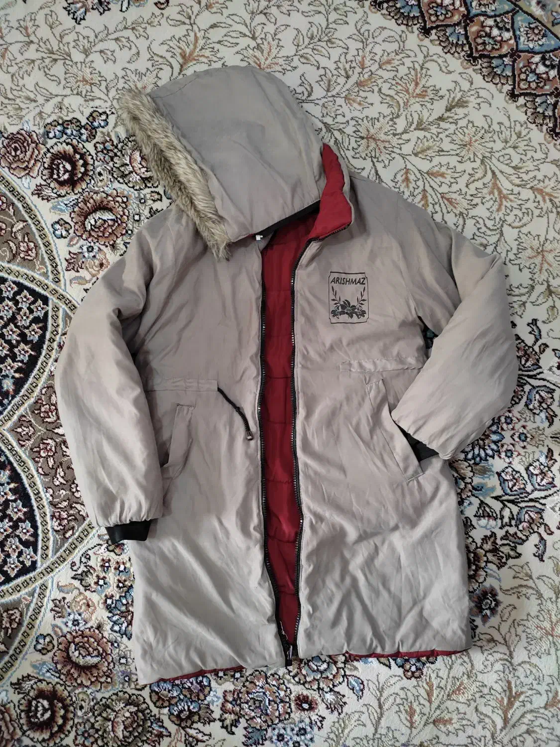 کاپشن دخترانه دورو|لباس|گلبهار, شهر جدید گلبهار|دیوار