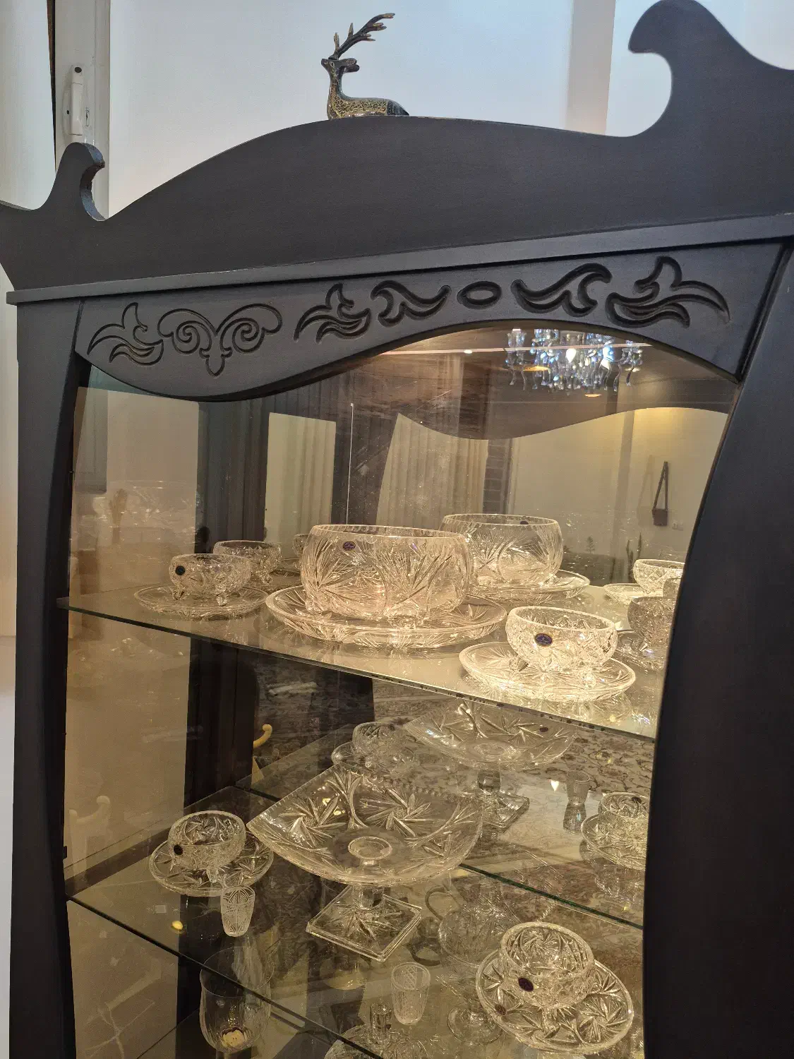 بوفه چوبی|بوفه، ویترین، کنسول|گلپایگان, |دیوار