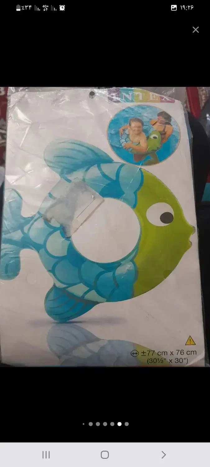 تیوپ ماهی برند اینتکس|غواصی و ورزشهای آبی|مشهد, عبادی|دیوار