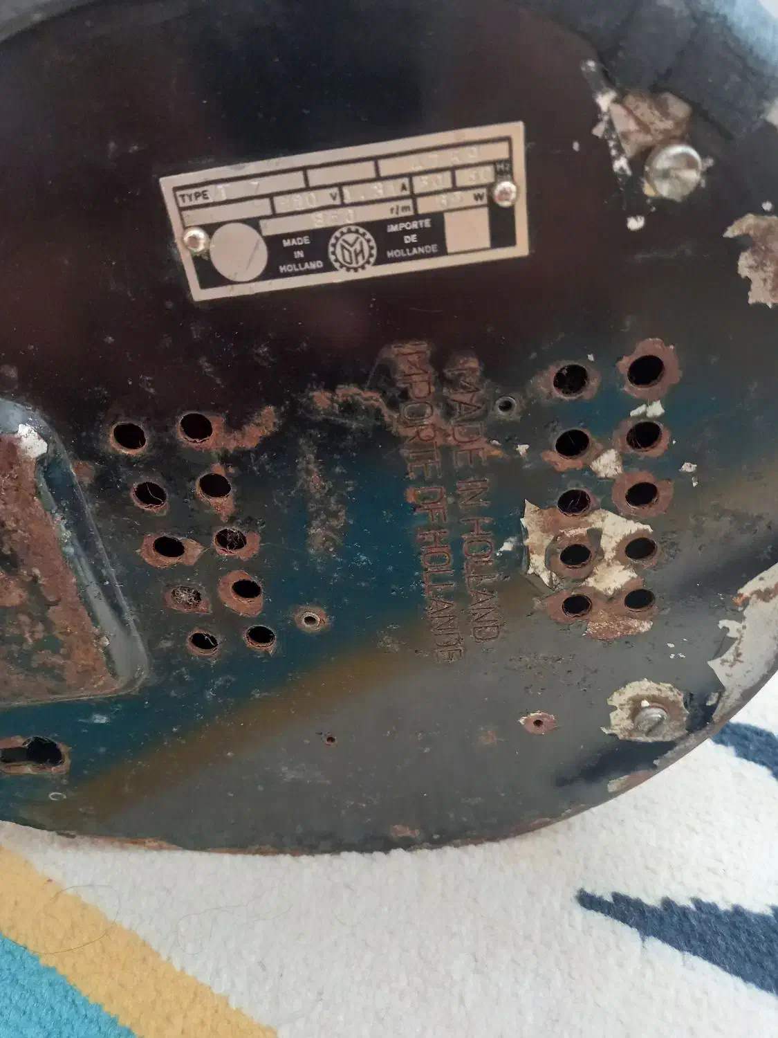 پنکه erres هلندی فلزی|کلکسیون و سرگرمی|تهران, آذربایجان|دیوار